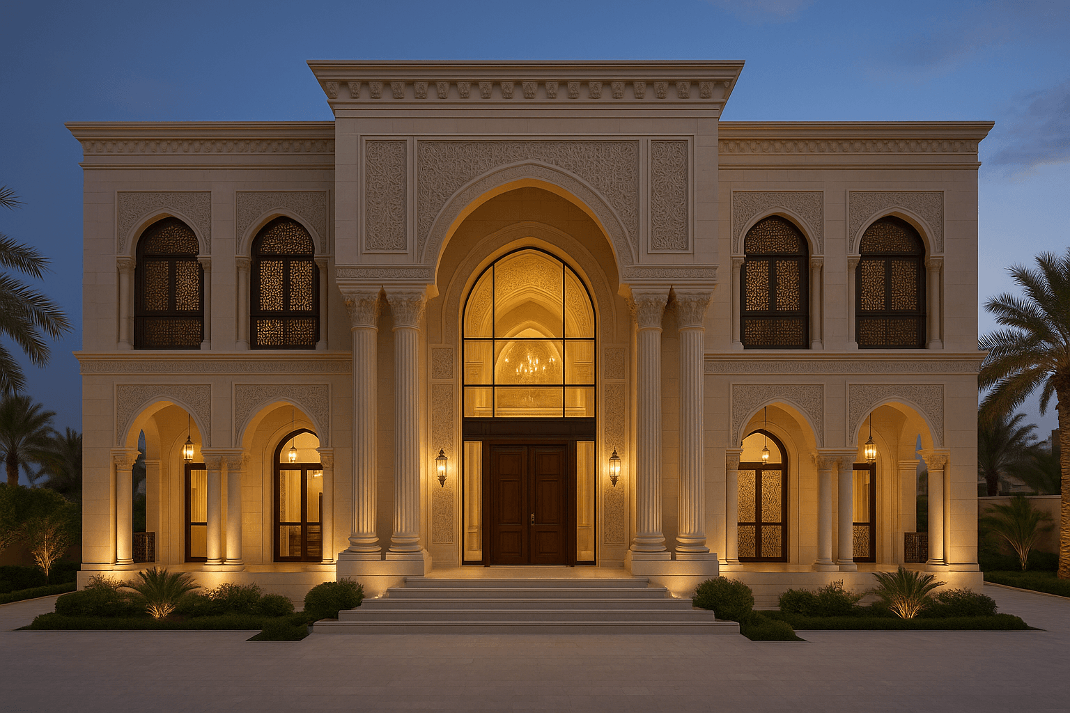 فيلا كلاسيكية فاخرة